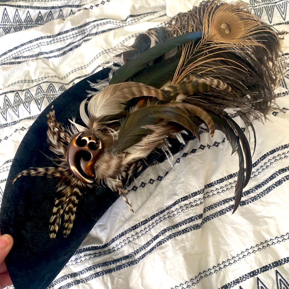 Pirate Feather Hat